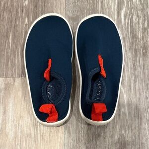 Kids Navy and Red Slip-On Water Shoes